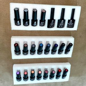Gel Nail Polish, Top Coat Matte/Shine, Base Coat